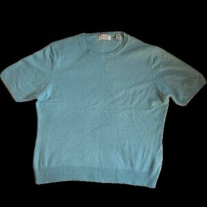 Vintage Lord & Taylor Light Blue Cashmere Sweater